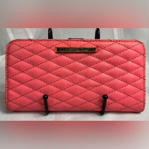 Rebecca Minkoff VGUC Pink Quilted Wallet